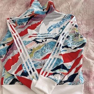 Rare adidas summer track jacket